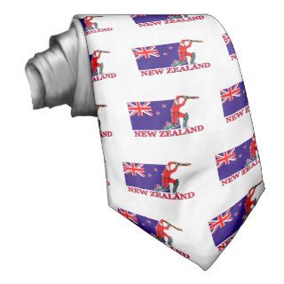 New Zealand Cricket Player Neck Tie
