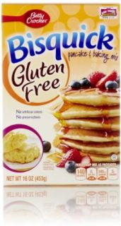 Bisquick Pancake and Baking Mix, Gluten Free, 16 Oz Prime Pantry