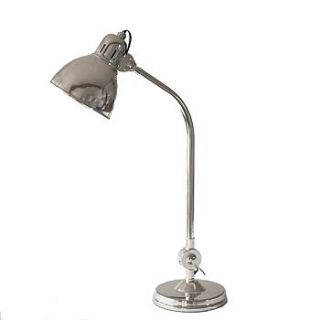 nickel desk lamp by idyll home ltd