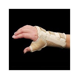 Wrist and Thumb Spica Splint   Left   S [Health and Beauty] Health & Personal Care