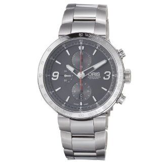 Oris Men's 01 674 7659 4163 07 8 25 10 TT1 Chrono Grey Dial Watch Oris Watches