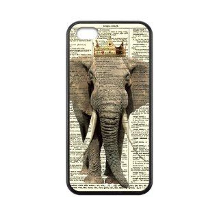Elephant on Dictionary 5cf37 reasonable price durability plastic hard case cover , TPU (Laser Technology), for apple iphone 5c with black/white/clear custom background by liscasestore Cell Phones & Accessories