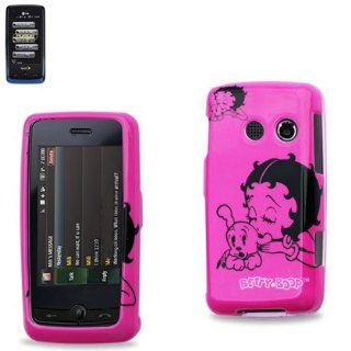 Pink Betty Boop Protector Case Cover for LG Rumor Touch/Banter Touch Cell Phones & Accessories