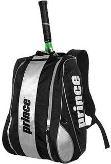 Prince 6P679 015 Racq Pack Backpack (Black)  Tennis Bags  Sports & Outdoors