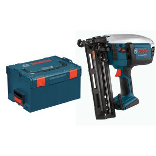 Bosch Click & Go Bare Tool 16 Gauge 18 Volt Cordless Finish Nailer with L Boxx 3