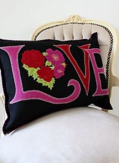 love cushion by out there interiors