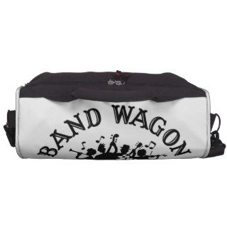 Band Wagon Logo Laptop Messenger Bag