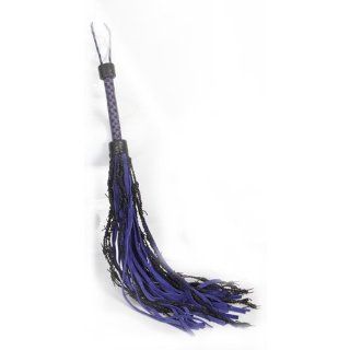 Barbed Wire Flogger   Purple/ Black Health & Personal Care