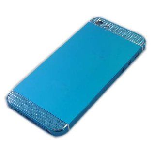 Tengfei OEM Housing iphone 5 Middle Frame Replacement Blue (5G Metal Back Housing / Back Panel Cover / Housing Assembly) Cell Phones & Accessories