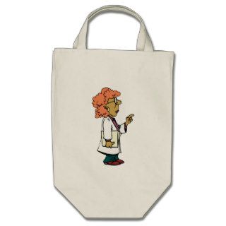 Doctor MD Dr. Doc Nurse Stethoscope Canvas Bags