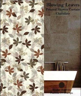 Blowing Leaves Shower Curtain Set   Shower Curtain Liners