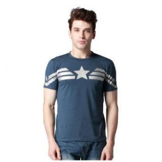 Captain America 2 The Winter Soldier Cosplay T Shirt Costume Clothing