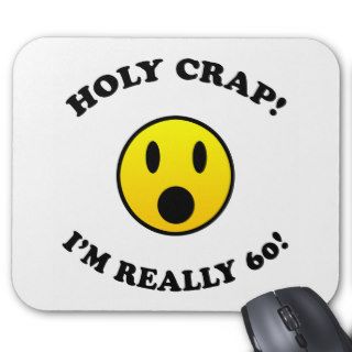 60th Birthday Gag Gifts Mouse Pads
