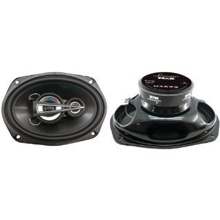 Lanzar MX694 Max Series 6 Inch x 9 Inch 680 Watt 4 Way Coaxial Speakers (Pair)  Vehicle Speakers 