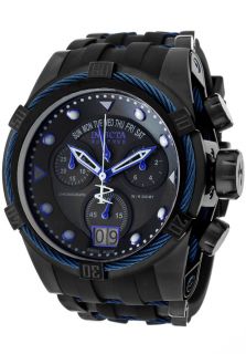 Invicta 12301  Watches,Mens Bolt/Reserve Chronograph Black Dial Black Silicone, Chronograph Invicta Quartz Watches