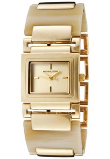 Michael Kors MK4228  Watches,Womens Gold Tone Stainless Steel and Horn Acrylic, Casual Michael Kors Quartz Watches