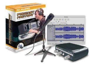 M Audio Podcast Factory Professional Podcasting Solution Musical Instruments