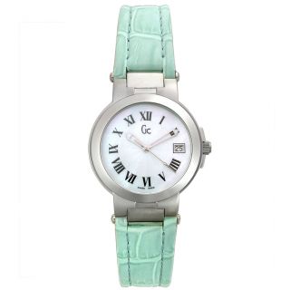 Guess 21503L3  Watches,Womens  ladies mint green leather strap watch Stainless Steel, Casual Guess Quartz Watches