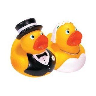 Schylling Bride & Groom Rubber Duck Set Toys & Games
