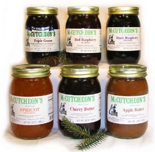 McCutcheon's Blue Ribbon Gift Pack  Gourmet Jams And Preserves Gifts  Grocery & Gourmet Food