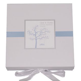 personalised olivia wedding memory box by dreams to reality design ltd