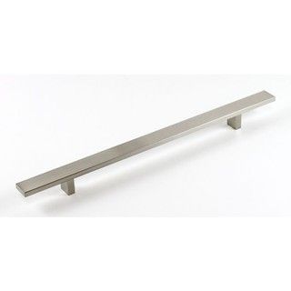 Contemporary 16 Rectangular Design Stainless Steel Finish Cabinet Bar Pull Handle (case Of 25)