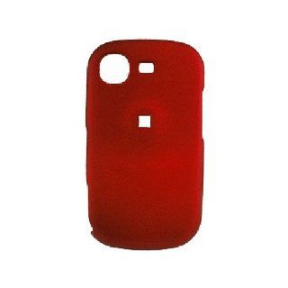 Red Hard Snap On Cover Case for Samsung Strive SGH A687 Cell Phones & Accessories