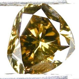 0.4 Ct. Imperial Champagne Diamond Aaa Luster Fancy Cut with Glc Certificate Jewelry