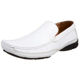 Steve Madden Men's Jumperr Loafer,White,7 M US Shoes