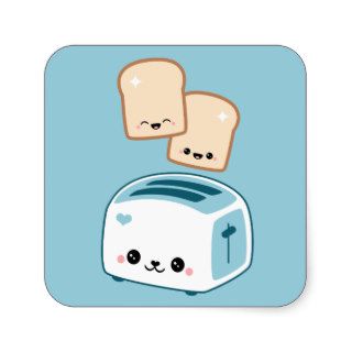 Cute Toast Stickers