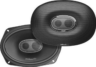 Polk DXi690 3 Way 6x9 Speakers (pair) 300 watt  Vehicle Speakers 