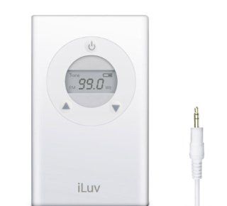 iLuv I701 Digital FM Radio Transmitter (White)   Players & Accessories