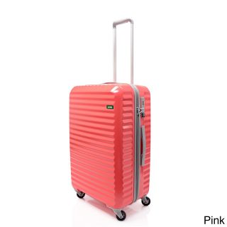 Lojel Groove Zipper 26 inch Hardside Spinner Upright Suitcase