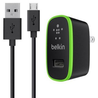 Belkin Home Charger with 4 foot ChargeSync Micro USB cable   Black