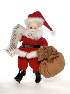 Santa Claus 8" Collectible Doll with Nice List by Madame Alexander