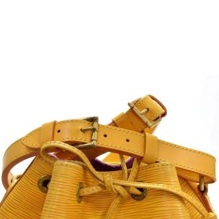 Louis Vuitton Vintage Yellow Epi Leather Noe Petit Shoulder Bag      Womens Accessories