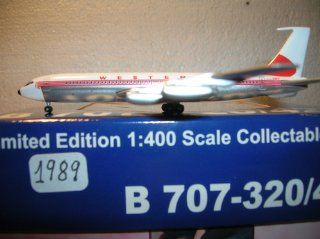 AIRCRAFT MODEL 1989 WESTERN AIRLINES BOEING B 707 139  Other Products  