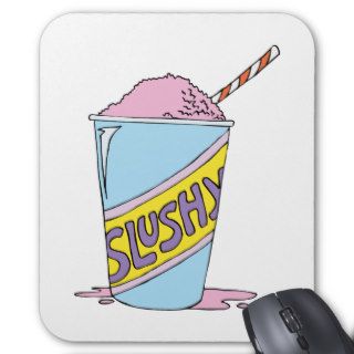 Slushy Ice Drink Soda Pop ~Junk Snack Food Mouse Pads