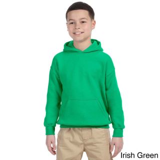 Gildan Gildan Youth Heavy Blend 50/50 Blend Hoodie Green Size L (14 16)
