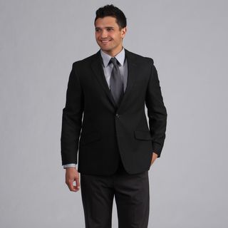 Oxford Republic Men's Charcoal Notch Collar Suit Separate Coat Oxford Republic Suit Separates