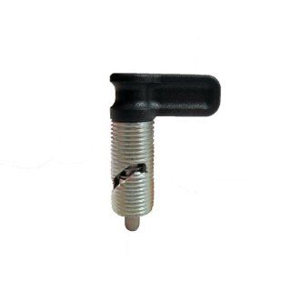 GN 712 Series Steel Type R Cam Action Indexing Plunger without Lock Nut, with Rest Position, M16 x 1.5mm Thread Size, 35mm Thread Length, 10mm Diameter Metalworking Workholding