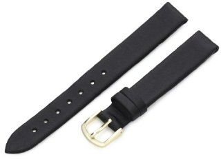 Hadley Roma Women's LSL712RA 130 13 mm Black Genuine Leather Watch Strap Watches