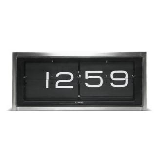 Leff Amsterdam Brick Wall Clock LT15 Color Black