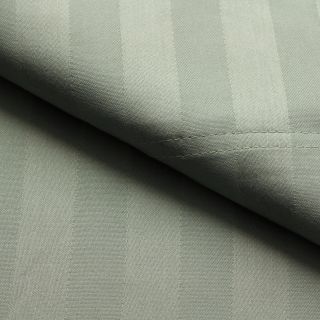 Elite Home Products Luxury Manor Stripe 800 Thread Count Cotton Rich Sheet Sets Green Size Queen