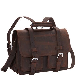 Vagabond Traveler 17 CEO Full Leather Briefcase & Backpack