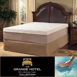 Grande Hotel Collection 11 inch Queen size Trizone Gel Memory Foam Mattress