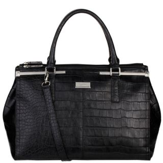 Fiorelli Jasmine Triple Compartment Grab Bag   Black Croc      Womens Accessories