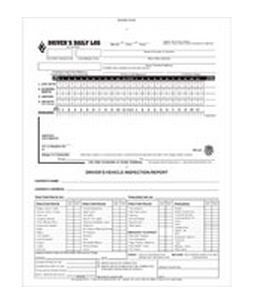 J.J. Keller 8530 2 in 1 Driver's Daily Log Book with Detailed DVIR Automotive