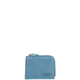 Tommy Hilfiger Mens Small Zip Wallet    Turquoise      Clothing