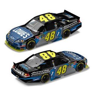 2010 Jimmie Johnson #48 Lowes Jimmie Johnson Foundation Paint Scheme Impala 1/24 Scale Action Racing Limited Edition Only 1087 Total ProductionHood, Trunk, Roof Flaps Open, Individually Serialized Toys & Games